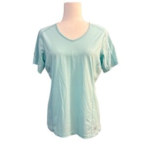 Arc'teryx Women's Lightweight Technical Performance T-Shirt Aqua Blue Size Large